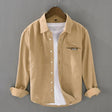 Julian | Casual Corduroy Chest-Pocket Shirt - Valereo