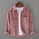 Julian | Casual Corduroy Chest-Pocket Shirt - Valereo