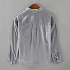 Julian | Casual Corduroy Chest-Pocket Shirt - Valereo
