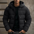Julian | Casual Quilted Hooded Puffer Jacket - Valereo