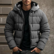 Julian | Casual Quilted Hooded Puffer Jacket - Valereo