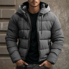 Julian | Casual Quilted Hooded Puffer Jacket - Valereo