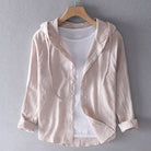 Julian | Casual Striped Hooded Shirt - Valereo