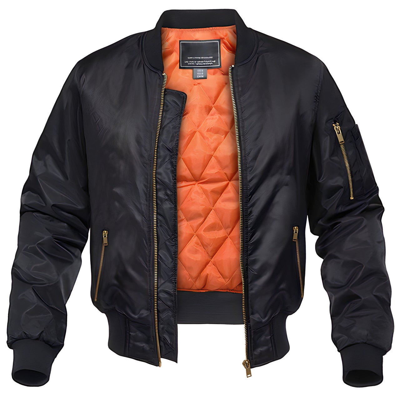 Julian | Classic Quilted Bomber Jacket - Valereo