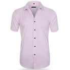 Julian | Modern Slim-Fit Contrast-Button Shirt - Valereo