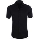 Julian | Modern Slim-Fit Contrast-Button Shirt - Valereo