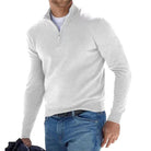 Lucas | Classic Quarter-Zip Sweater - Valereo