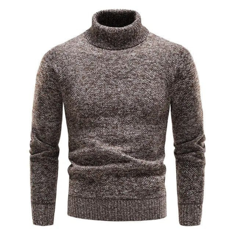 Lucas | Cozy Knit Turtleneck Sweater - Valereo