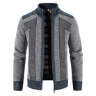 Lucas | Modern Fleece-Lined Knit Cardigan - Valereo