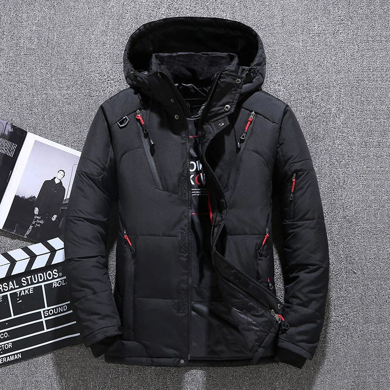 Lucas | Modern Hooded Puffer Jacket - Valereo