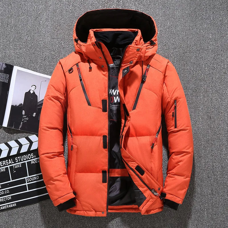 Lucas | Modern Hooded Puffer Jacket - Valereo