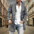 Lucas | Refined Wool Trench Coat - Valereo