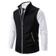 Lucas | Refined Zip-Front Knit Sweater Vest - Valereo