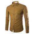 Lucas | Stylish Slim-Fit Button-Up Shirt - Valereo