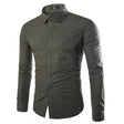 Lucas | Stylish Slim-Fit Button-Up Shirt - Valereo