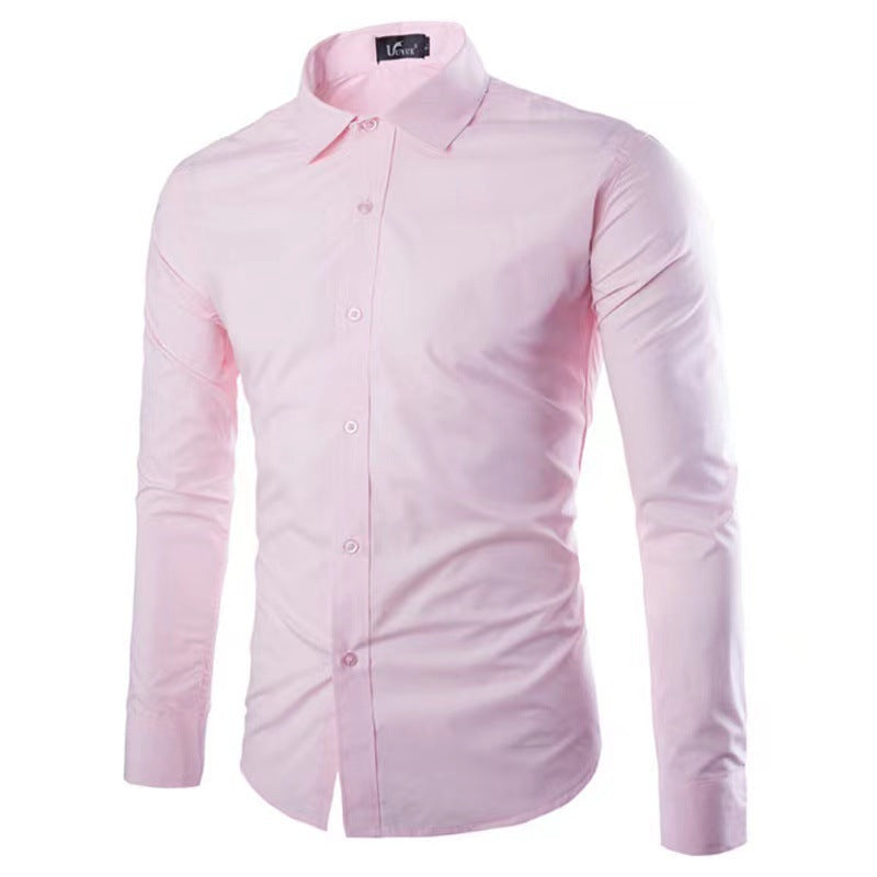 Lucas | Stylish Slim-Fit Button-Up Shirt - Valereo