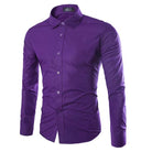 Lucas | Stylish Slim-Fit Button-Up Shirt - Valereo