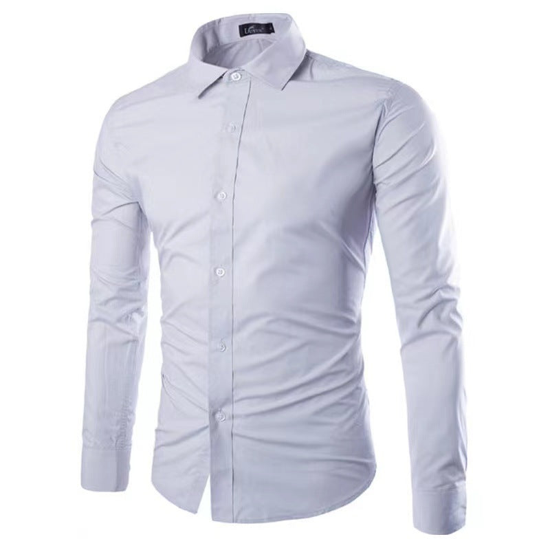 Lucas | Stylish Slim-Fit Button-Up Shirt - Valereo