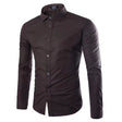 Lucas | Stylish Slim-Fit Button-Up Shirt - Valereo