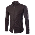 Lucas | Stylish Slim-Fit Button-Up Shirt - Valereo