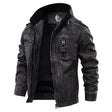 Frank | Classic Hooded Biker Jacket