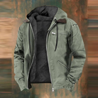 Marcus | Casual Sherpa-Lined Hooded Jacket - Valereo