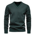 Marcus | Classic Knit V-Neck Sweater - Valereo
