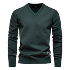 Marcus | Classic Knit V-Neck Sweater - Valereo