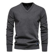 Marcus | Classic Knit V-Neck Sweater - Valereo