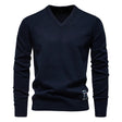 Marcus | Classic Knit V-Neck Sweater - Valereo