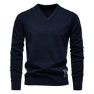 Marcus | Classic Knit V-Neck Sweater - Valereo