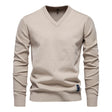 Marcus | Classic Knit V-Neck Sweater - Valereo