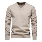Marcus | Classic Knit V-Neck Sweater - Valereo