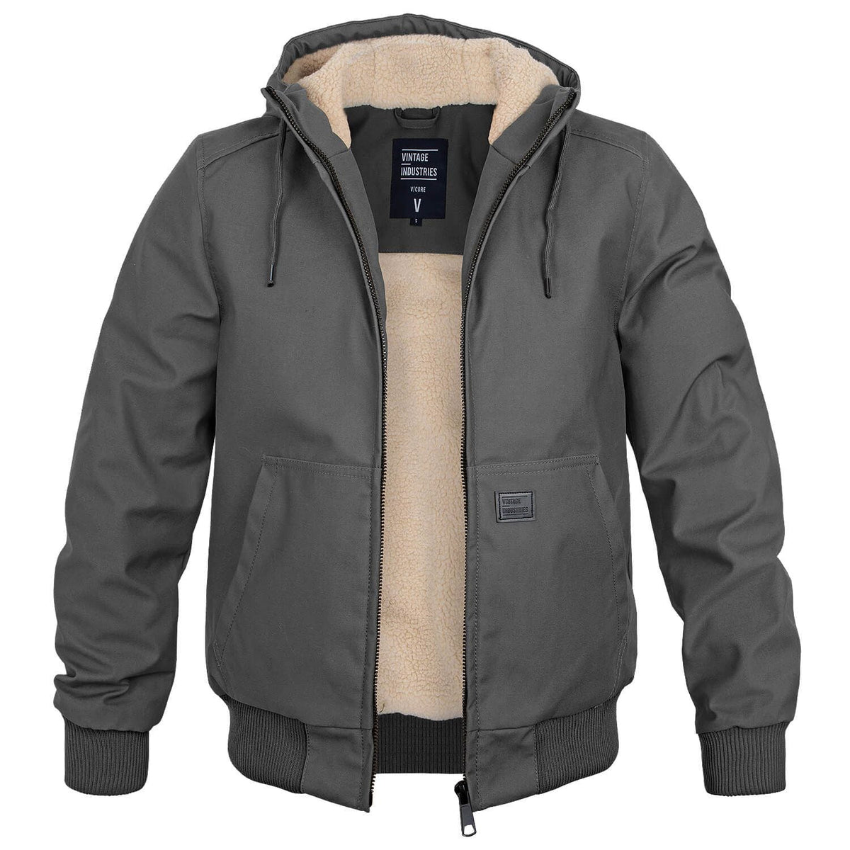 Marcus | Cozy Sherpa-Lined Hooded Jacket - Valereo