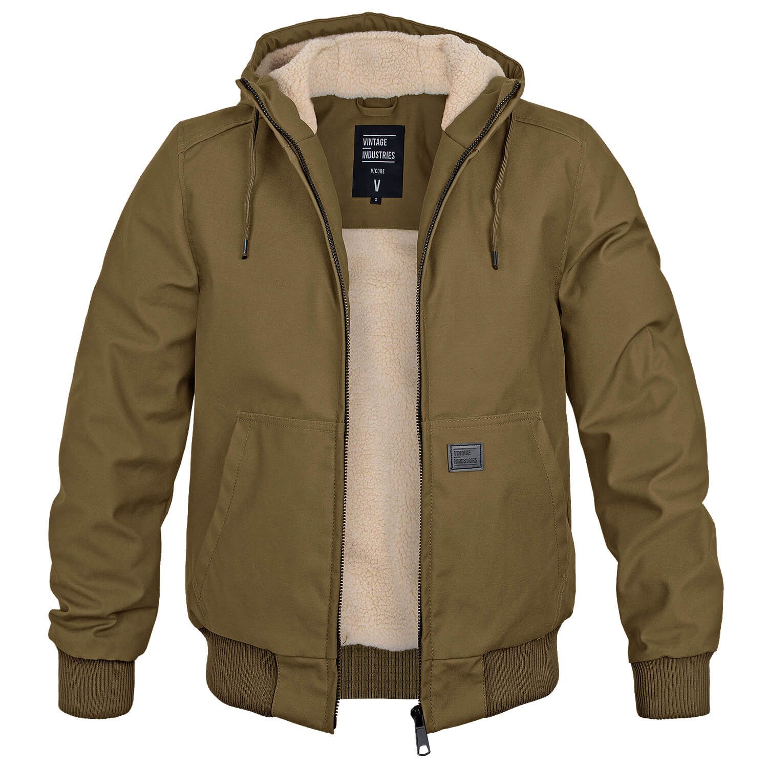 Marcus | Cozy Sherpa-Lined Hooded Jacket - Valereo