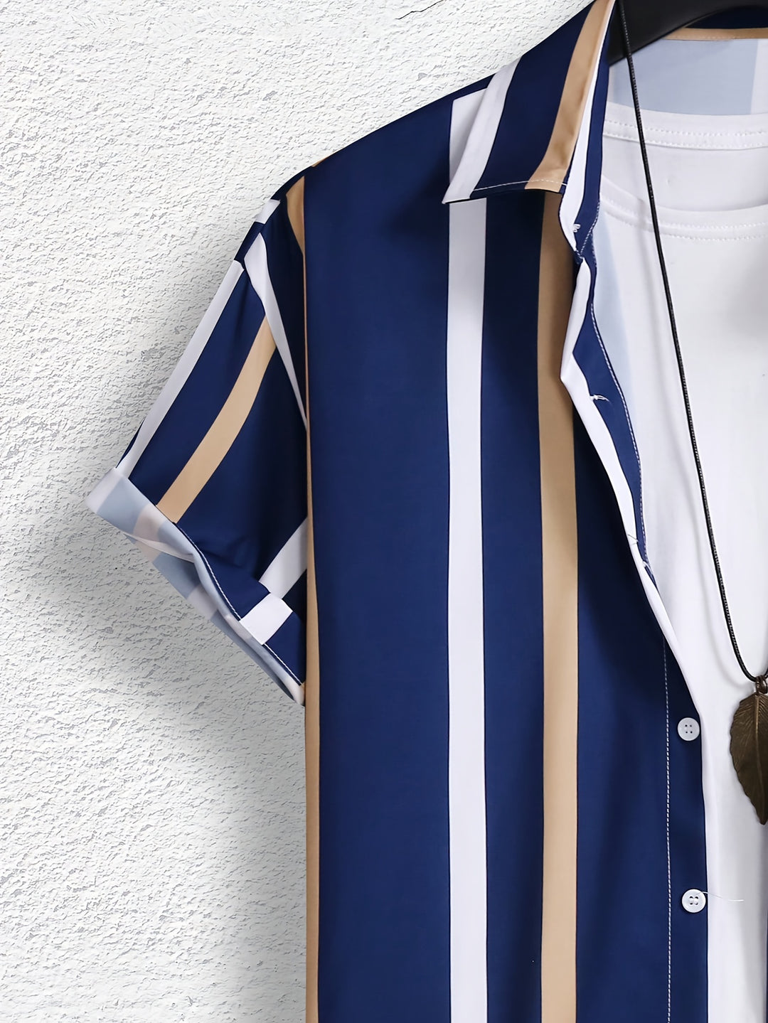 Marcus | Stylish Vertical Striped Shirt - Valereo
