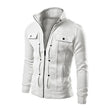 Marcus | Stylish Zip-Front Stand Collar Jacket - Valereo