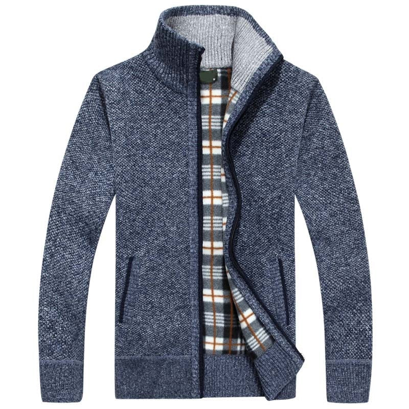 Mason | Cozy Cable-Knit Zip Cardigan - Valereo