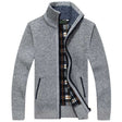 Mason | Cozy Cable-Knit Zip Cardigan - Valereo