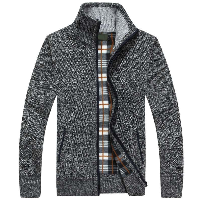 Mason | Cozy Cable-Knit Zip Cardigan - Valereo