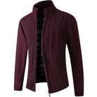 Mason | Cozy Cable-Knit Zip Cardigan - Valereo