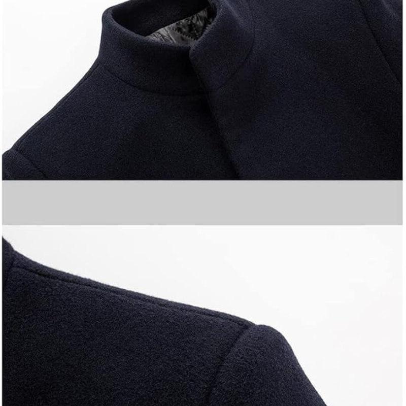 Mason | Elegant Wool Trench Coat - Valereo
