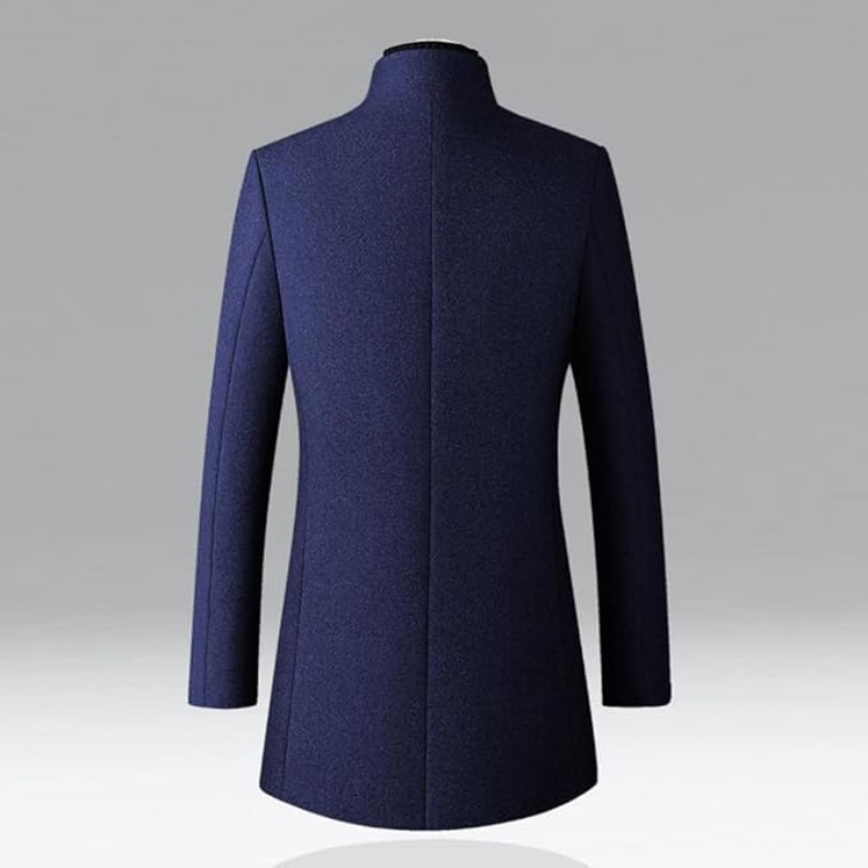 Mason | Elegant Wool Trench Coat - Valereo