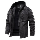 Mason | Modern Leather Biker Jacket - Valereo