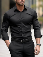 Mason | Refined Slim-Fit Button-Up Shirt - Valereo