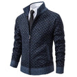 Mason | Stylish Diamond Knit Cardigan - Valereo