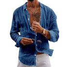 Matthew | Breathable Linen Button-Up Shirt - Valereo
