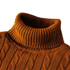 Matthew | Classic Cable Knit Turtleneck Sweater - Valereo