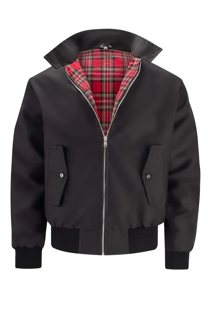 Matthew | Classic Harrington Bomber Jacket - Valereo