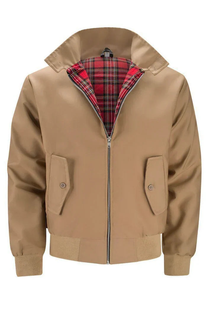 Matthew | Classic Harrington Bomber Jacket - Valereo